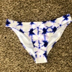Tie dye bikini bottom